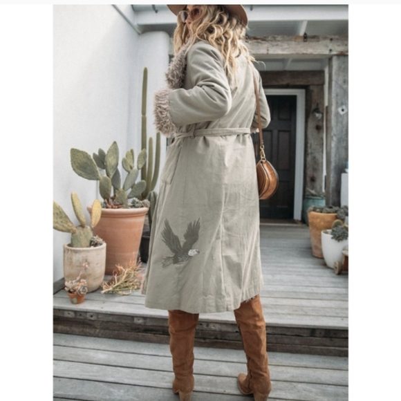 Spell Eagleback Long Duster Coat S/M - Picture 1 of 17